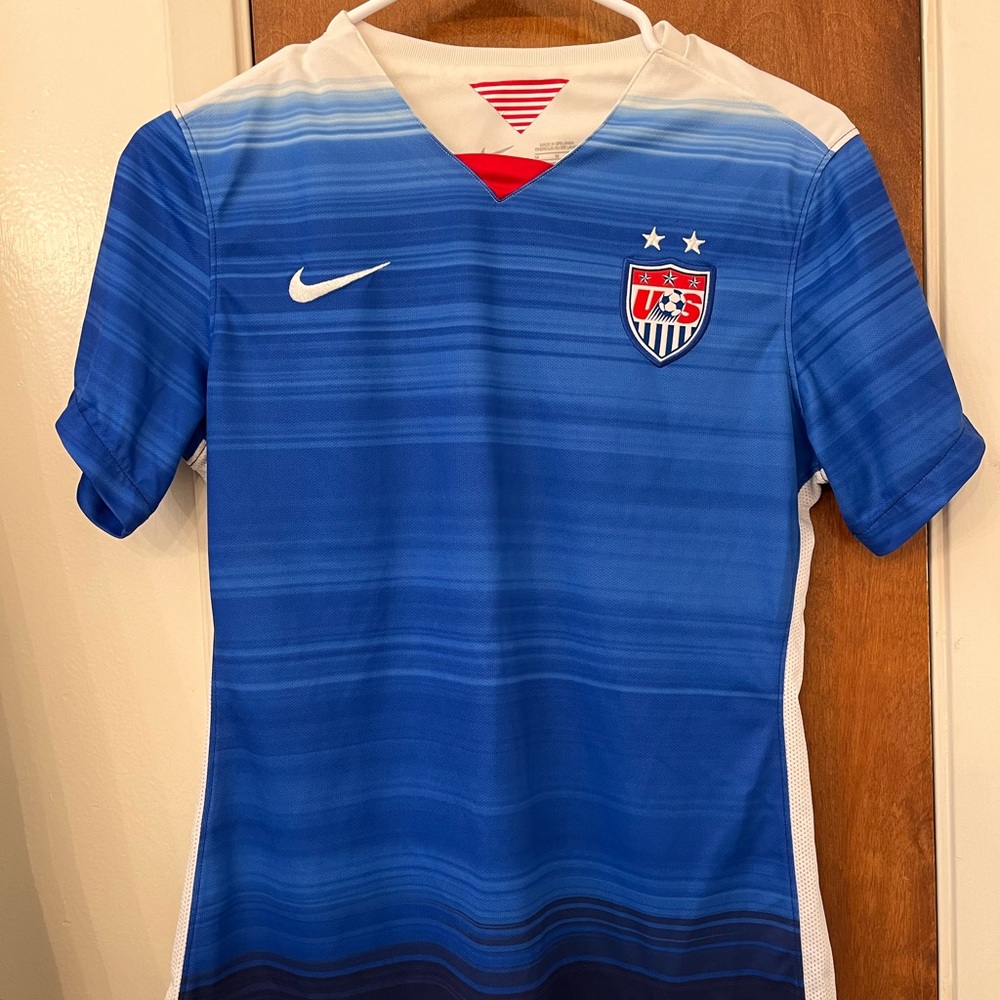 USWNT US soccer blue jersey 2015